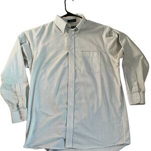 Stratford Men’s Long Sleeve Button Down Dress Shirt 16.5 Neck 34-35 Sleeve